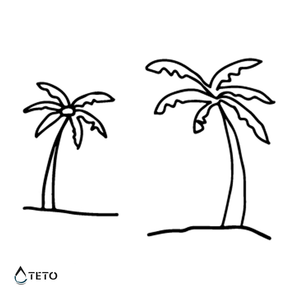 Dlani - Set - TETO Začasne Tetovaže