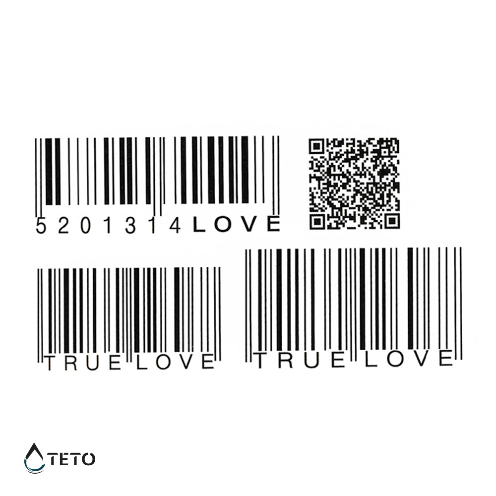 Koda ljubezni - Set - TETO Začasne Tetovaže