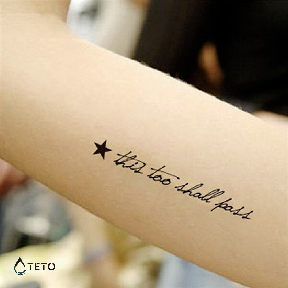 Tudi to bo minilo – Set - TETO Začasne Tetovaže