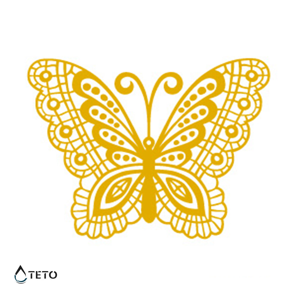 Zlati metulj - TETO Začasne Tetovaže