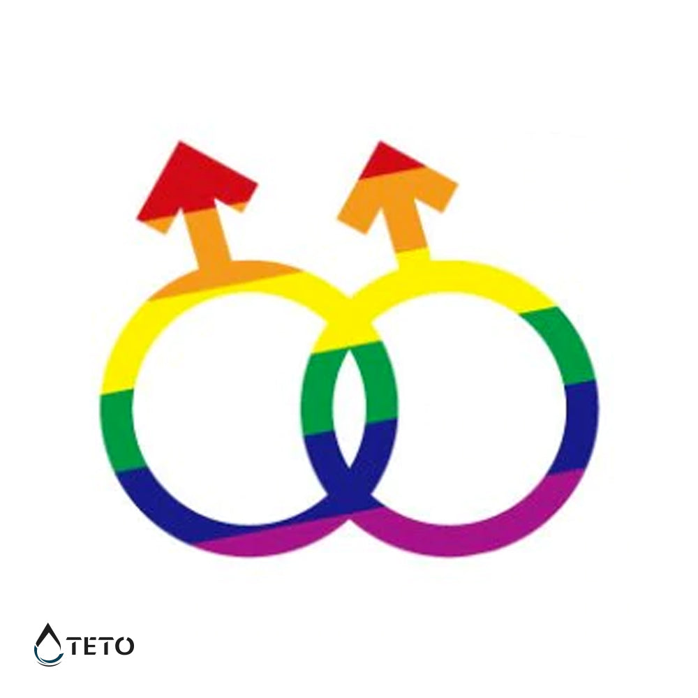 Simbol moških - TETO Začasne Tetovaže