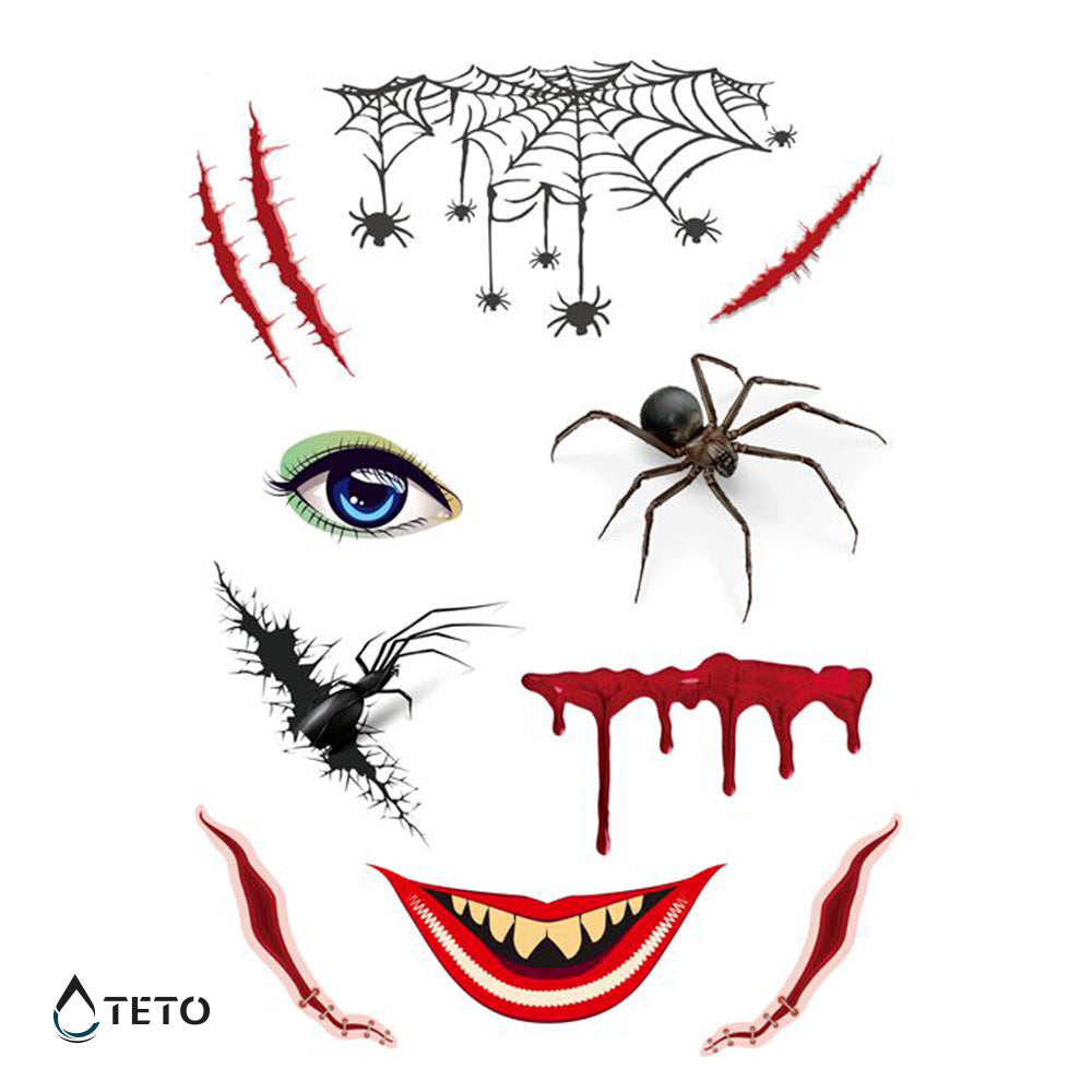 Obraz iz pajkov - TETO Začasne Tetovaže