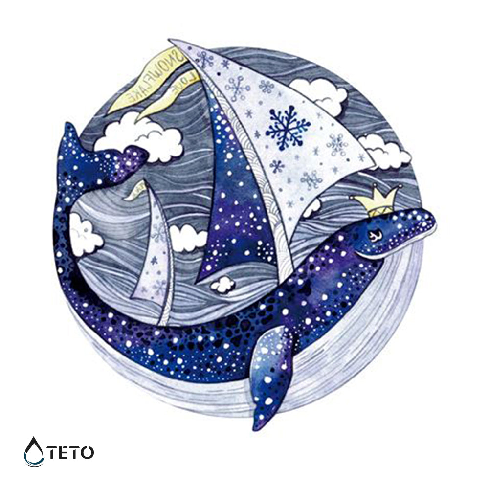 Kit s čolnom - TETO Začasne Tetovaže