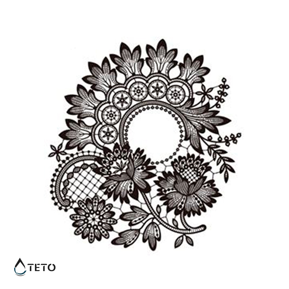 Oboževalec rož - TETO Začasne Tetovaže