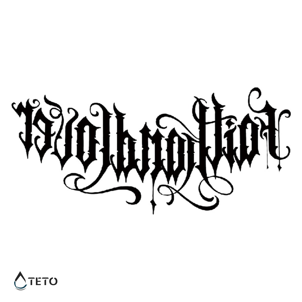 Vera in ljubezen - TETO Začasne Tetovaže