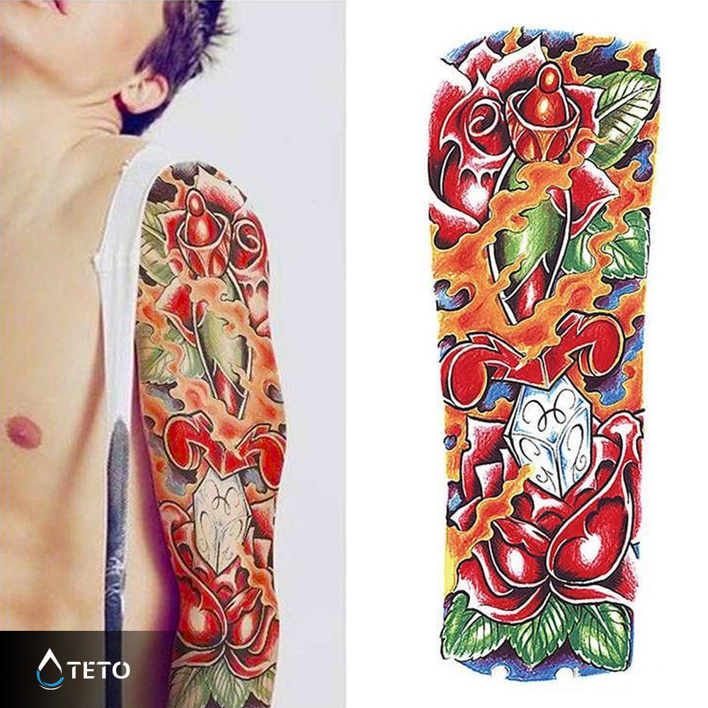 Tradicionalna vrtnica - TETO Začasne Tetovaže