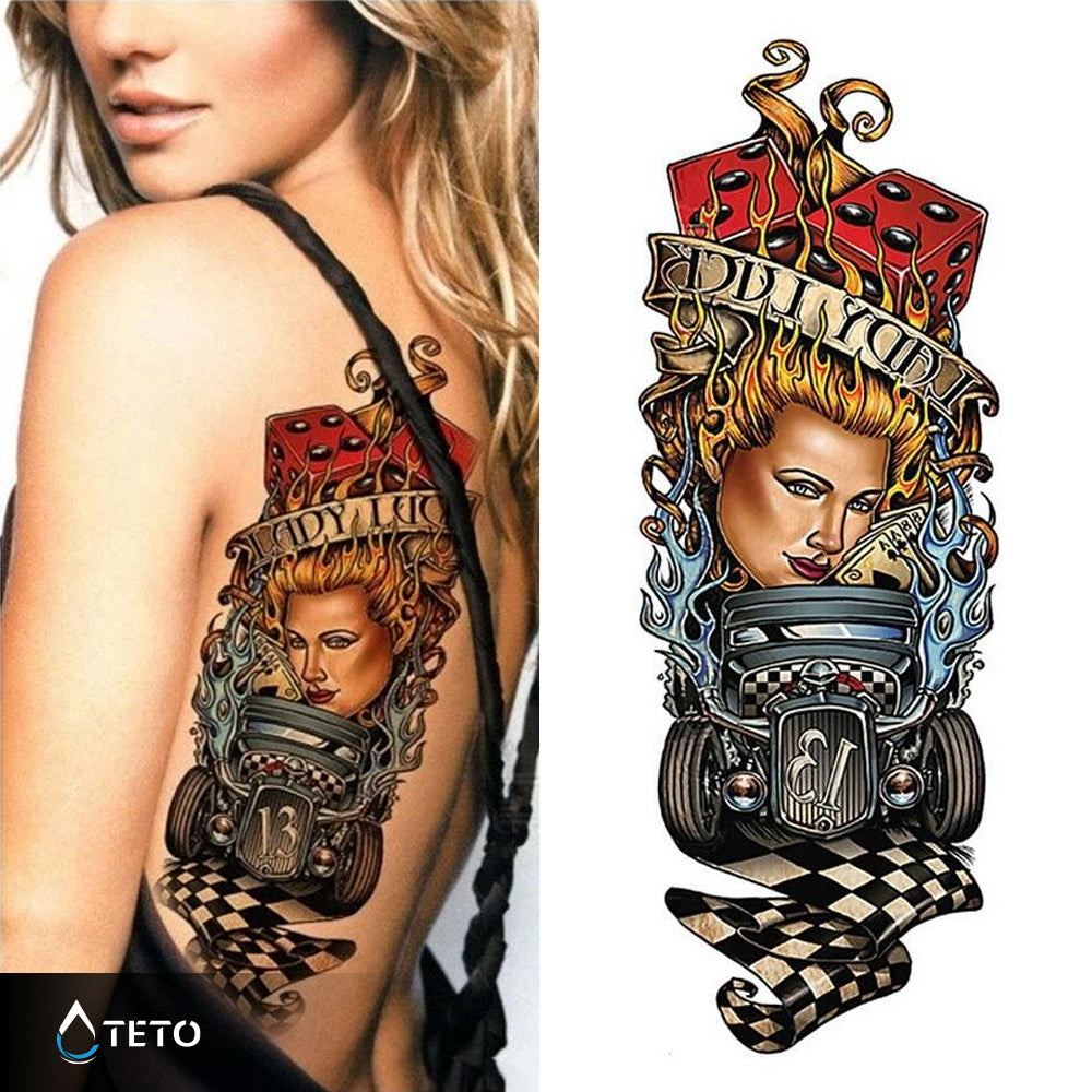 Gospa sreča - TETO Začasne Tetovaže