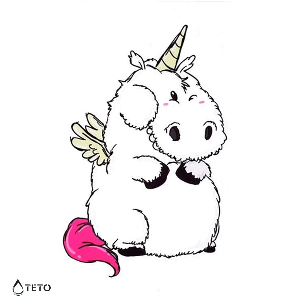 Kosmati samorog - TETO Začasne Tetovaže