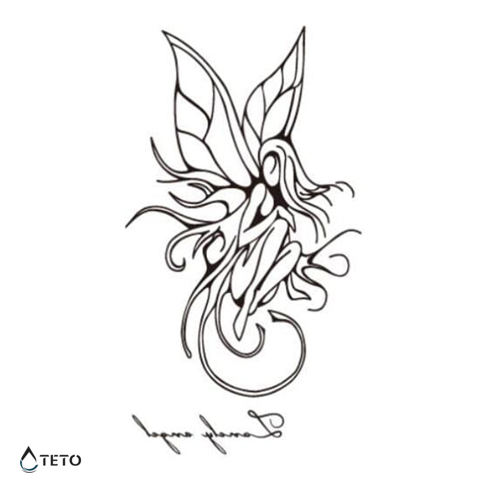 Strašljiva vila - TETO Začasne Tetovaže