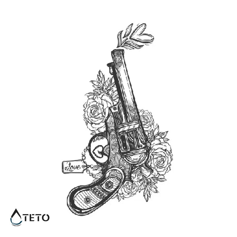 Orožje – ljubezen – Poltrajne - TETO Začasne Tetovaže