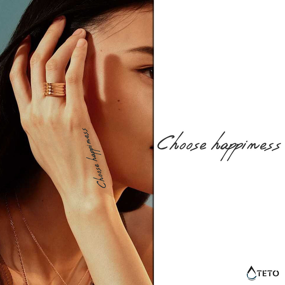 Izberite srečo – Poltrajne - TETO Začasne Tetovaže