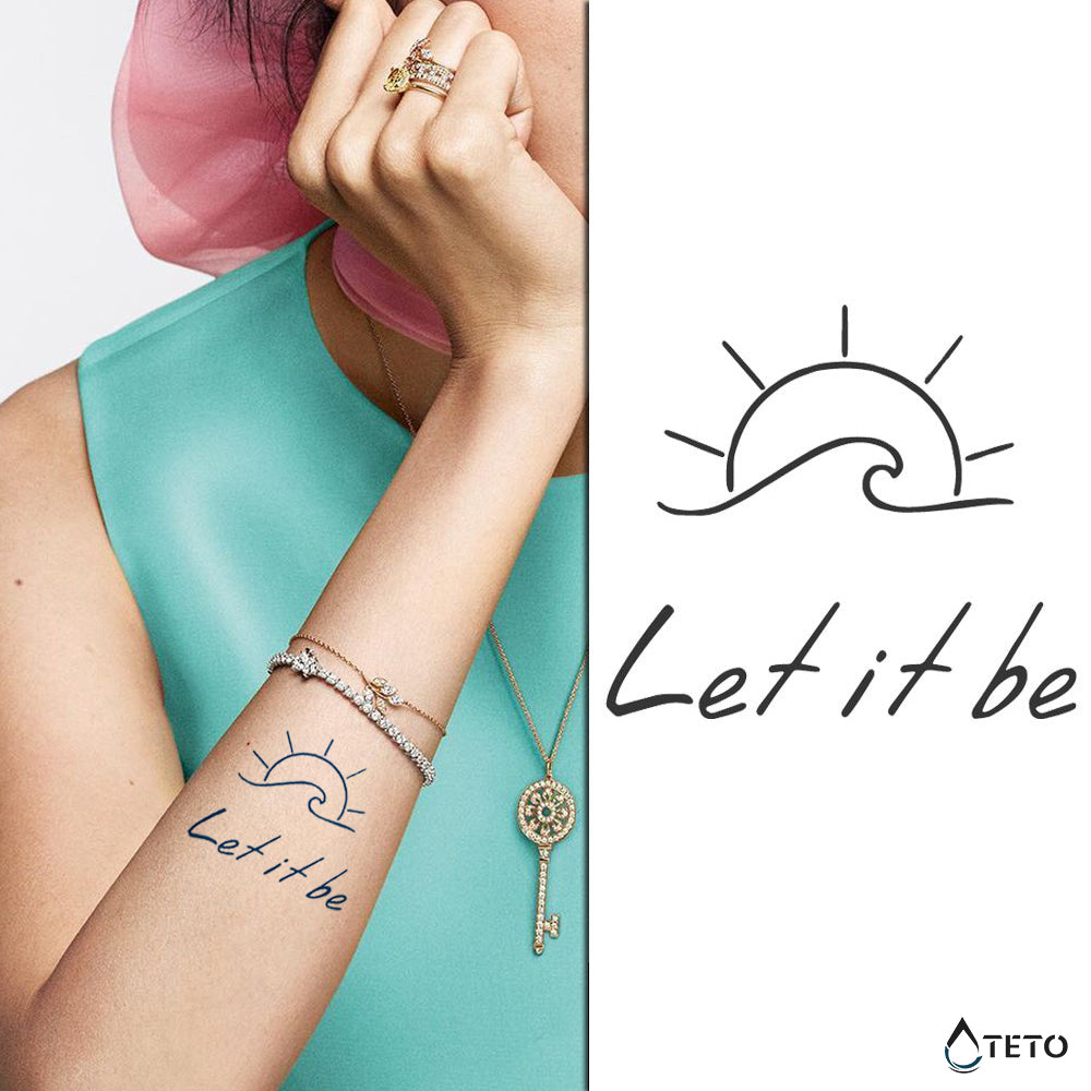 Naj bo – Poltrajne - TETO Začasne Tetovaže