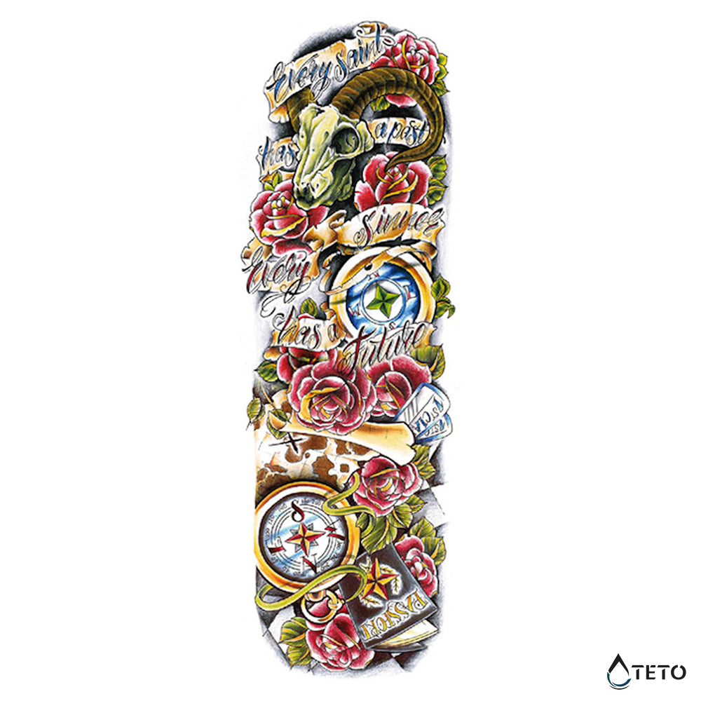 Svetnik ima preteklost, grešnik ima prihodnost - TETO Začasne Tetovaže