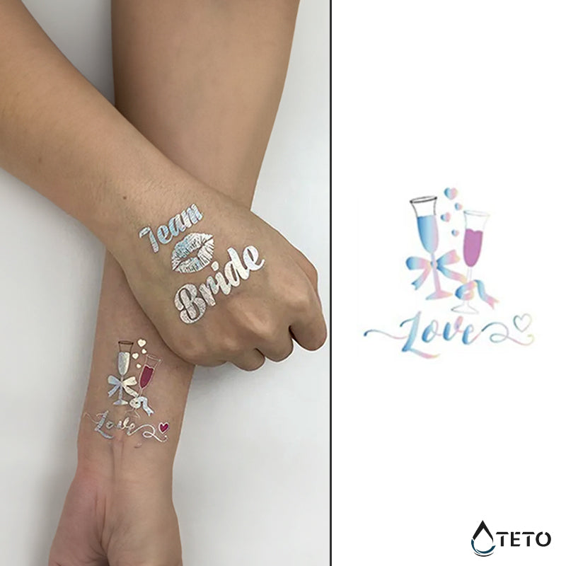 Praznujte ljubezen – Love - TETO Začasne Tetovaže
