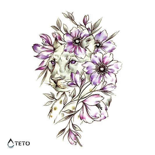 Albino jaguar - TETO Začasne Tetovaže