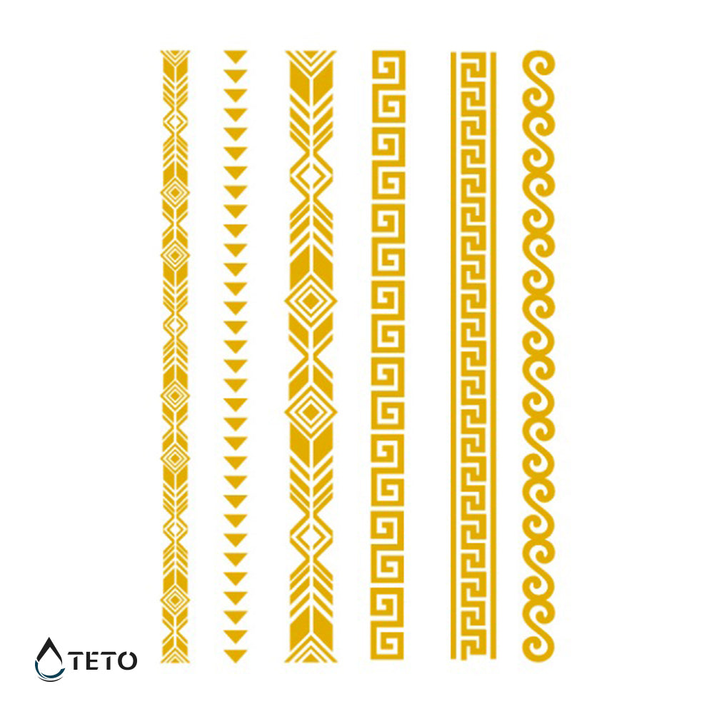 Zapestnice - Set – Tip A - TETO Začasne Tetovaže