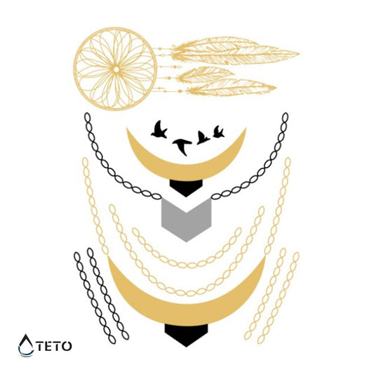 Zapestnice, nakit, lovilci sanj - Set - TETO Začasne Tetovaže