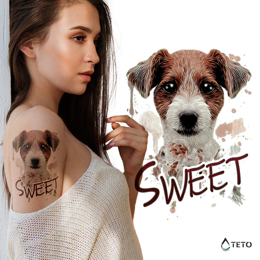 Jack Russell - TETO Začasne Tetovaže