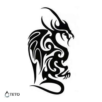 Tribal zmaj - TETO Začasne Tetovaže