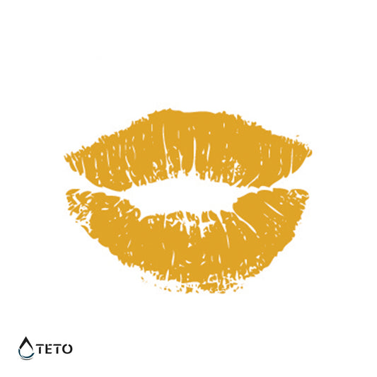 Zlate ustnice - TETO Začasne Tetovaže