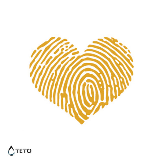 Srce prsta - TETO Začasne Tetovaže