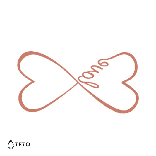 Neskončna ljubezen - TETO Začasne Tetovaže