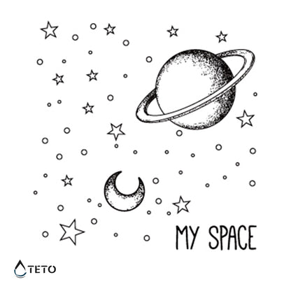 Galaksija zvezd - TETO Začasne Tetovaže