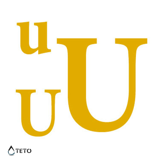 Črka U - Set - TETO Začasne Tetovaže