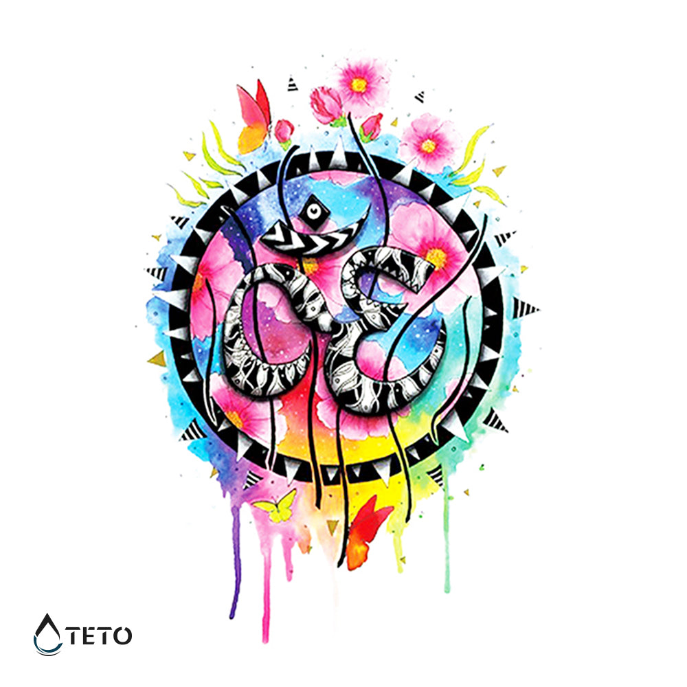 Om – simbol - TETO Začasne Tetovaže