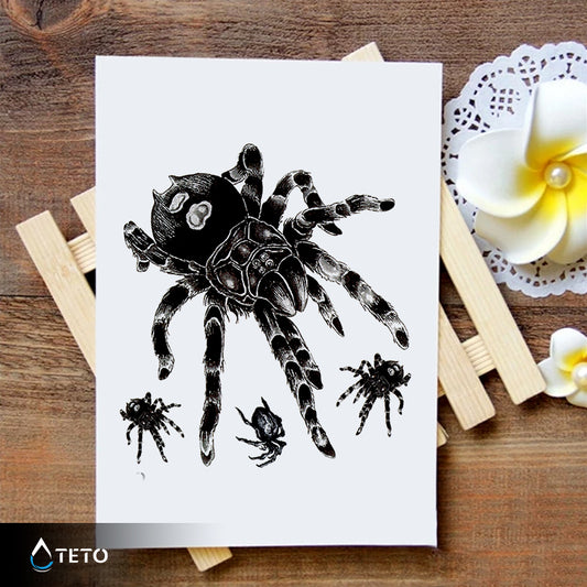 Tarantele - Set - TETO Začasne Tetovaže