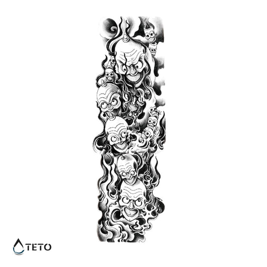 Klovni - TETO Začasne Tetovaže