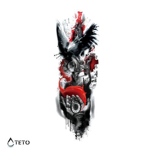 Krvavi orel - TETO Začasne Tetovaže