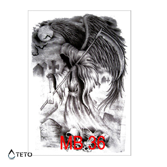 Grim reaper - TETO Začasne Tetovaže