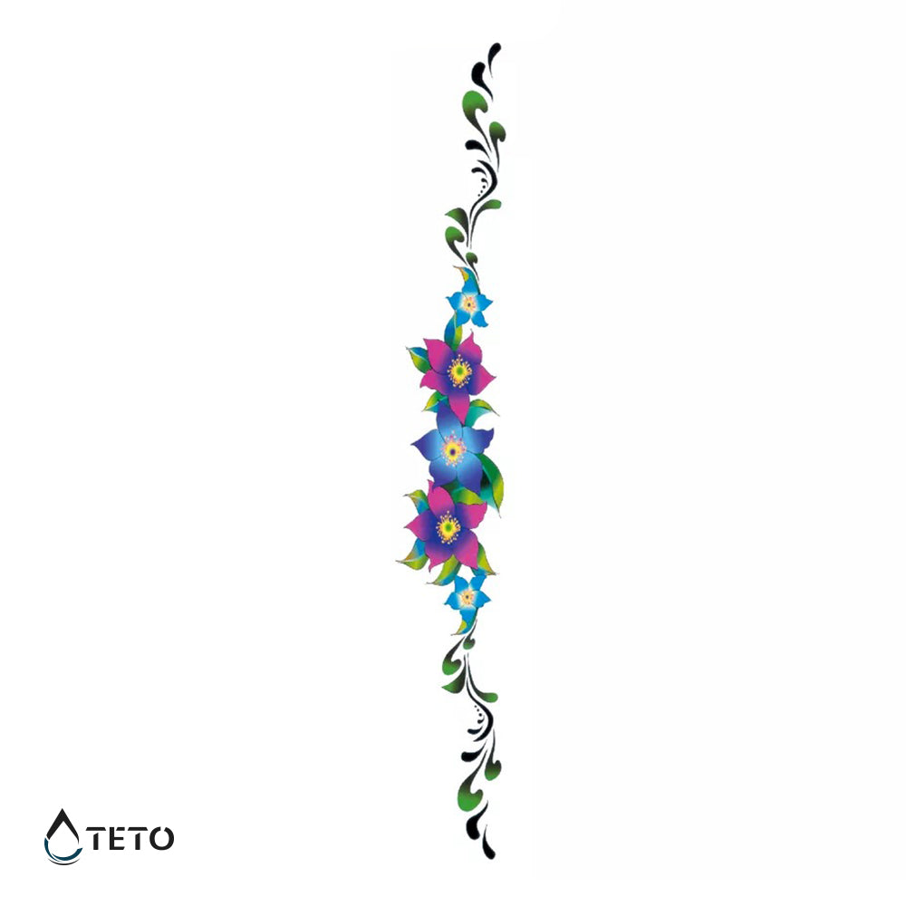 Cvetna veriga – Tip D - TETO Začasne Tetovaže