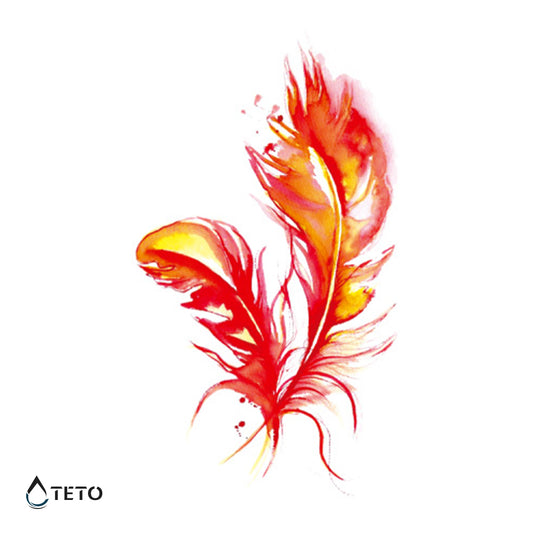 Feniksovo pero - TETO Začasne Tetovaže