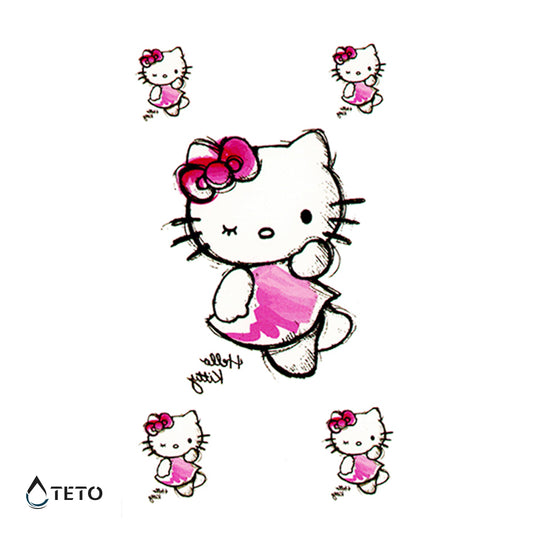 Hello Kitty - Set - TETO Začasne Tetovaže
