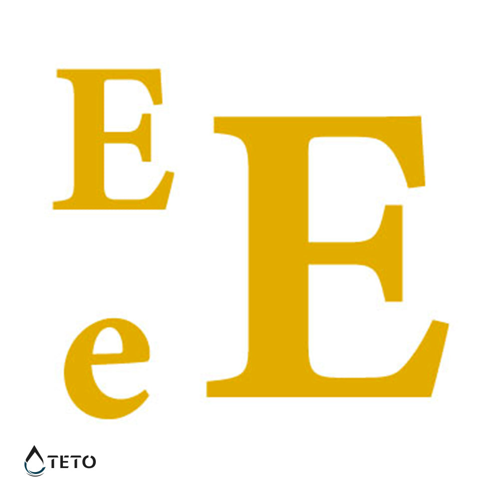 Črka E - Set - TETO Začasne Tetovaže
