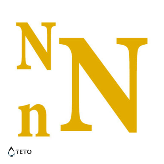 Črka N - Set - TETO Začasne Tetovaže