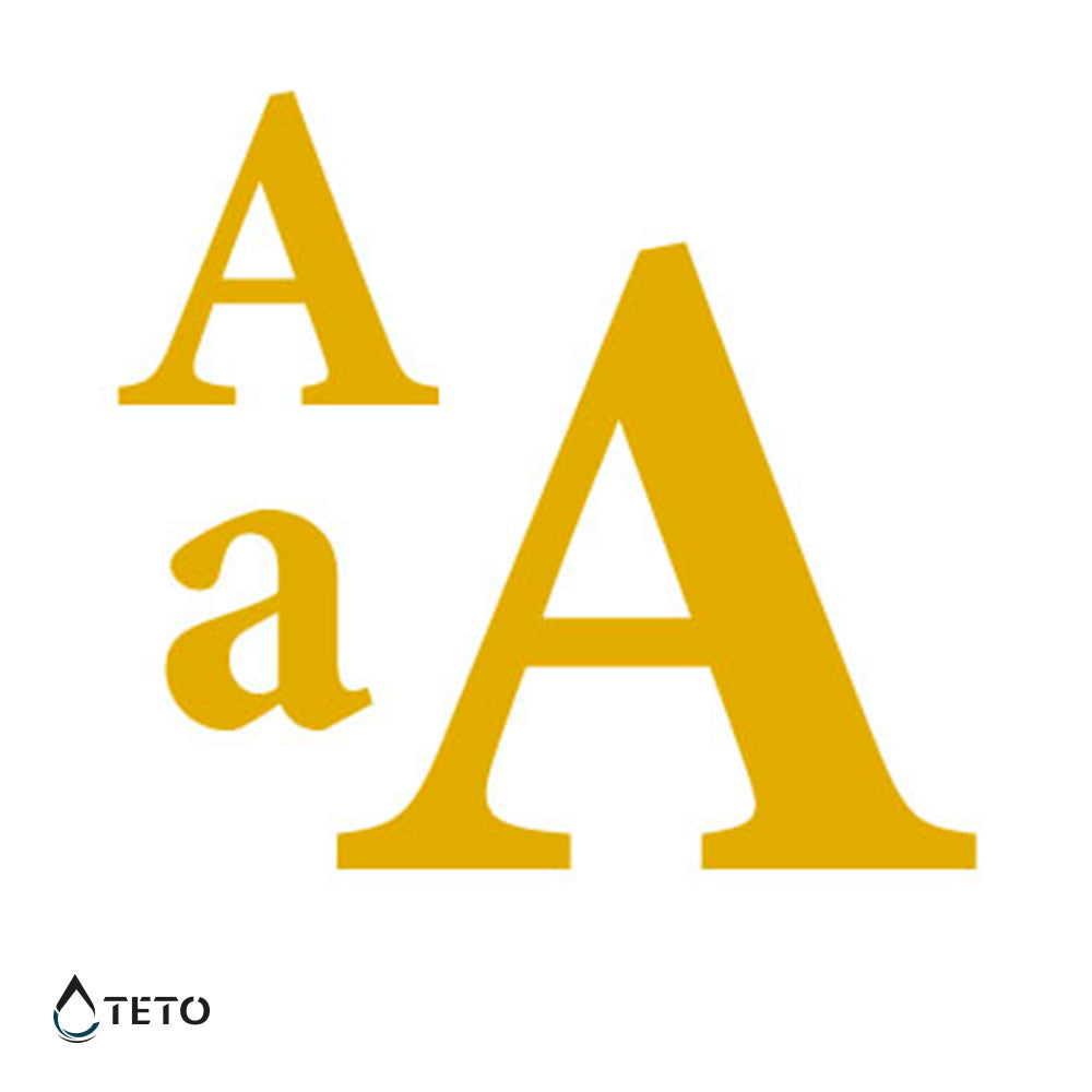 Črka A - Set - TETO Začasne Tetovaže