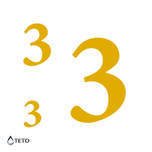 Številka 3 - Set - TETO Začasne Tetovaže