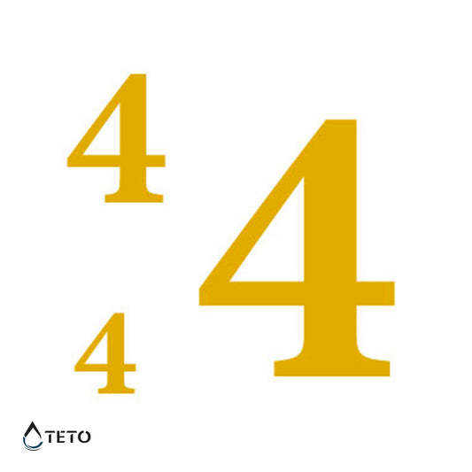 Številka 4 - Set - TETO Začasne Tetovaže