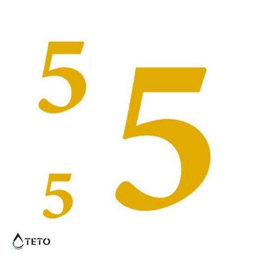 Številka 5 - Set - TETO Začasne Tetovaže