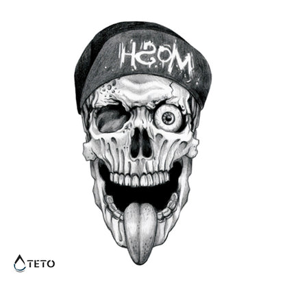 Kul lobanja - TETO Začasne Tetovaže