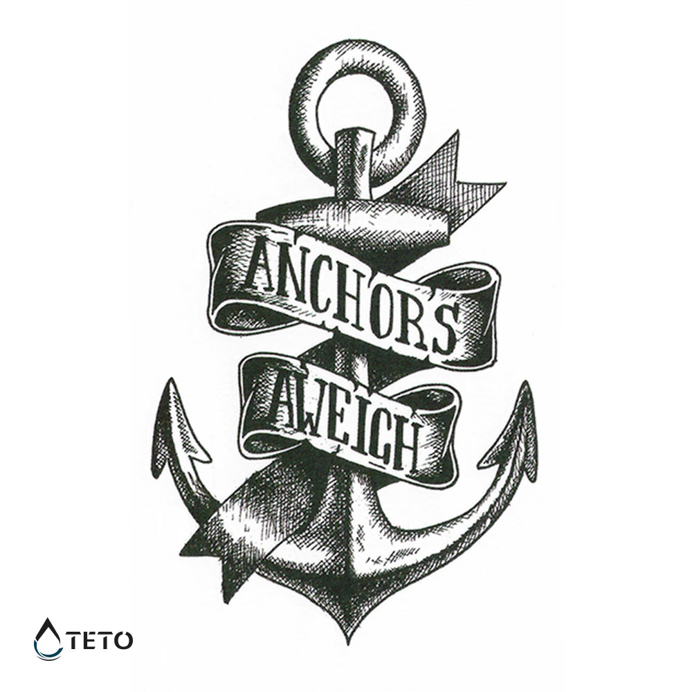 Dvignjena sidra - TETO Začasne Tetovaže