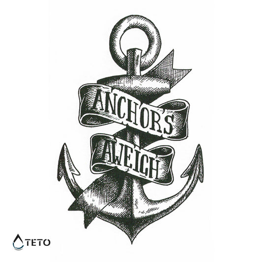 Dvignjena sidra - TETO Začasne Tetovaže