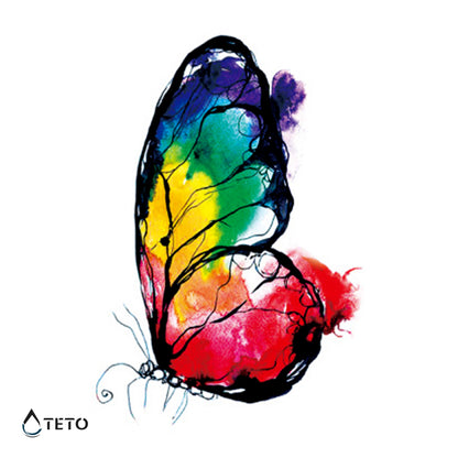 Pisani metulj - TETO Začasne Tetovaže