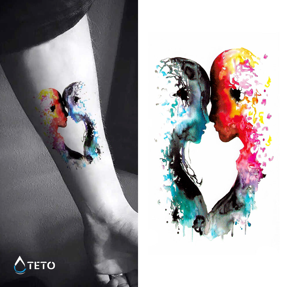 Znamenje dvojčka - TETO Začasne Tetovaže
