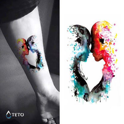 Znamenje dvojčka - TETO Začasne Tetovaže