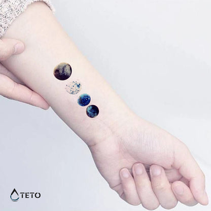 Planeti - Set - TETO Začasne Tetovaže