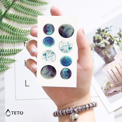 Planeti - Set - TETO Začasne Tetovaže